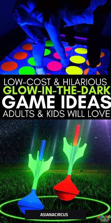 glow in the dark party games|Fun Glow In The Dark Games (Indoor & Outdoor Games).